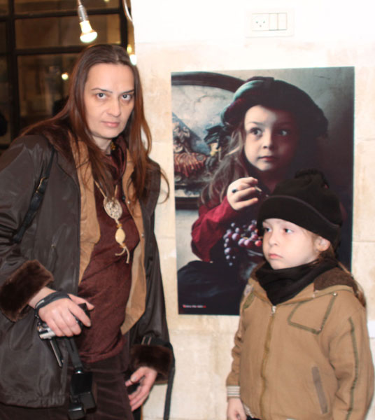 Ирина Асадова с сыном

